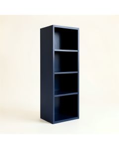 Cedar Crossing Narrow Cubby Tower - Navy (synthetic illustration; no displayed measurements)