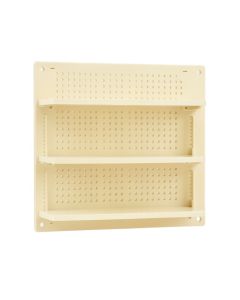 Dawn Crossing Empty Wall-Mounted Tool Organizer Panel - Cream (synthetic illustration; no displayed measurements)