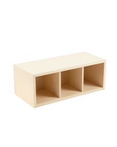 Juniper Edge Shoe Storage Bench - Cream