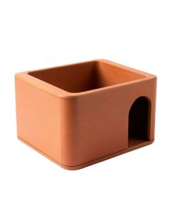 Wren Canyon Empty Furniture-Style Litter Enclosure - Terracotta