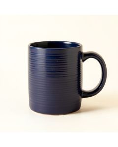 Cove Bridge Ceramic Mug - Navy (synthetic illustration; no displayed measurements)
