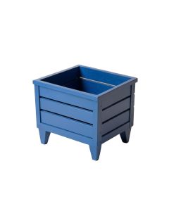 Heath Bend Empty Raised Planter - Blue