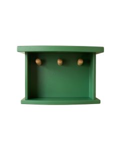 Moss Crossing Wall-Mounted Entryway Organizer Shelf - Green