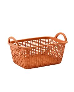 Dawn Branch Empty Storage Basket - Terracotta