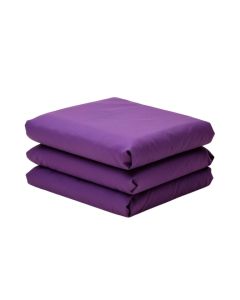 Alapaha Purple Reversible 3 Piece Duvet Cover Set