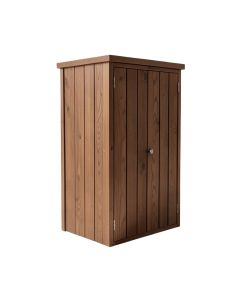 5 Ft. W X 2 Ft. D Solid Wood Vertical Storage Shed