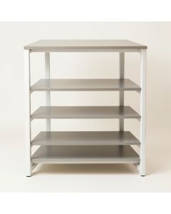 Foxcroft 68.5 '' H X 15.7 '' W X 15.5 '' D 6 Tier Storage Shelf (synthetic illustration; no displayed measurements)