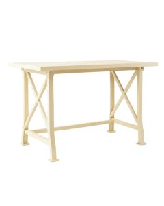Holly Crossing Empty Workshop Workbench - Cream