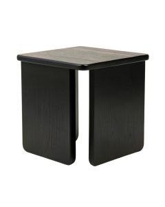 Ash Crossing Side Table - Black (synthetic illustration; no displayed measurements)