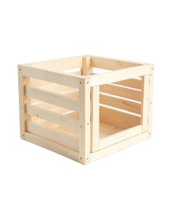 Birch Canyon Empty Furniture-Style Pet Crate - Ivory