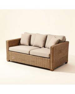 Akashia Patio Sofa With Cushions (synthetic illustration; no displayed measurements)