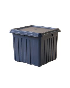Hill Canyon Closed Outdoor Storage Box - Navy (synthetic illustration; no displayed measurements)