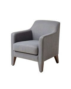 Magni Fabric Remove Arm Chair In Gray