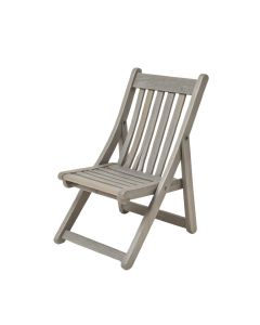 Birch Branch Folding Outdoor Chair - Gray