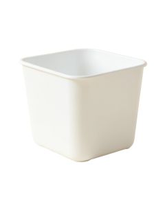 Alder Bend Empty Raised Planter - White (synthetic illustration; no displayed measurements)