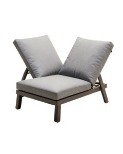 Begaye Outdoor Reclining Chaise Lounge With Cushion
