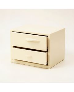 Hazel Brook Small-Parts Storage Drawer Cabinet - Cream (synthetic illustration; no displayed measurements)