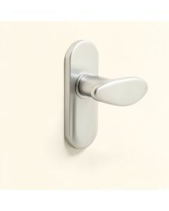 Broadway Lever With Upland Trim Non-Turning Lock (synthetic illustration; no displayed measurements)