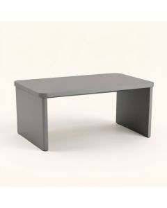 Elm Field Desktop Monitor Riser - Gray (synthetic illustration; no displayed measurements)