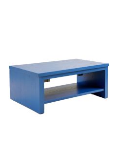 Linden Bridge Coffee Table - Blue (synthetic illustration; no displayed measurements)