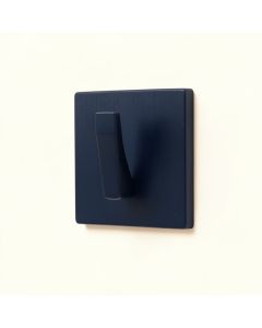 Flint Arc Wall-Mounted Robe Hook - Navy (synthetic illustration; no displayed measurements)
