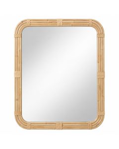 Wren Brook Framed Wall Mirror - Beige