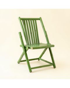 Bay Bluff Folding Outdoor Chair - Green (synthetic illustration; no displayed measurements)