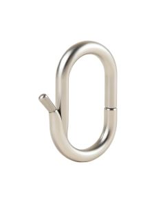Zenna Home Decorative Ball Curved Shower Curtain Hook