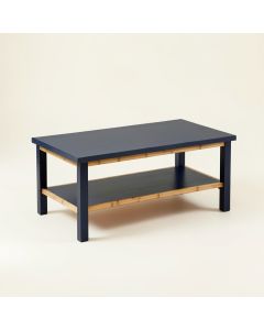 Flint Bridge Coffee Table - Navy (synthetic illustration; no displayed measurements)