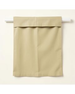 Agawam Solid Color Sheer Rod Pocket Single Curtain Panel (synthetic illustration; no displayed measurements)