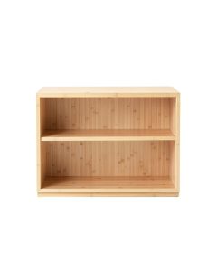 Meadow Bend Low Bookcase - Beige (synthetic illustration; no displayed measurements)