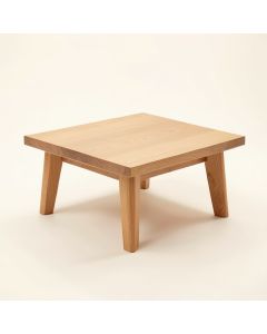Crellin Solid Wood Coffee Table (synthetic illustration; no displayed measurements)