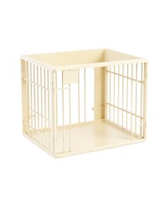 Linden Branch Empty Furniture-Style Pet Crate - Cream