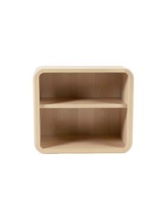 Holly Arc Low Bookcase - Beige