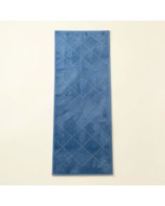 Linden Arc Narrow Runner Rug - Blue (synthetic illustration; no displayed measurements)
