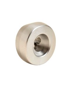 Contemporary Metal Pull 1 1/4 '' Center To Center Finger Pull (synthetic illustration; no displayed measurements)