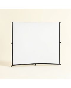 Motorized Indoor White 100 '' Electric Projection Screen (synthetic illustration; no displayed measurements)