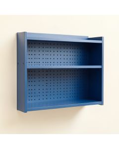 Harbor Edge Empty Wall-Mounted Tool Organizer Panel - Blue (synthetic illustration; no displayed measurements)