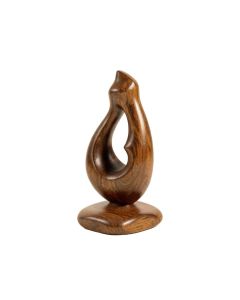 Lolas Meditation Wood Sculpture