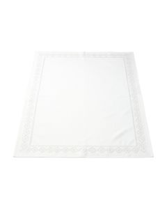 Brook Bridge Rectangular Area Rug - White (synthetic illustration; no displayed measurements)