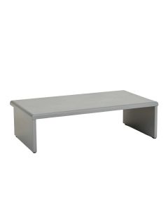 Stone Branch Desktop Monitor Riser - Gray (synthetic illustration; no displayed measurements)
