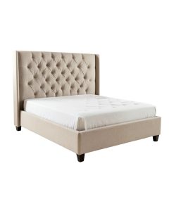 Roulers Tufted Upholstered Low Profile Standard Bed