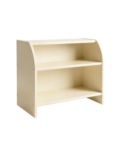 Ash Crest Desktop Shelving Unit - Cream (synthetic illustration; no displayed measurements)