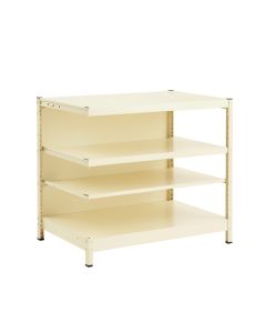 Cliff Crossing Desktop Shelving Unit - Cream (synthetic illustration; no displayed measurements)