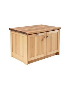 Brunton Kitchen Island With Butcher Block Top