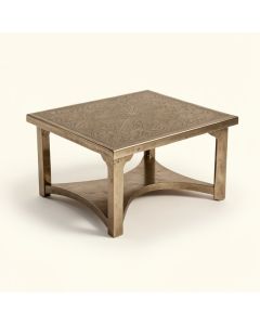 Vega Metal Etched Coffee Table (synthetic illustration; no displayed measurements)