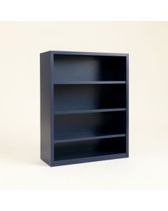 Ridge Dale Freestanding Bookcase - Navy (synthetic illustration; no displayed measurements)