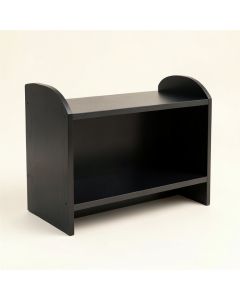 Dune Crest Desktop Shelving Unit - Black (synthetic illustration; no displayed measurements)