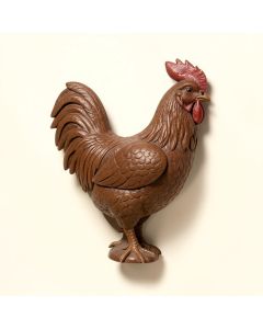 Rooster Overdoor Wall Décor (synthetic illustration; no displayed measurements)