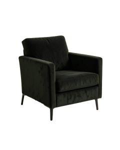 Owain 24 '' Wide Velvet Armchair (synthetic illustration; no displayed measurements)